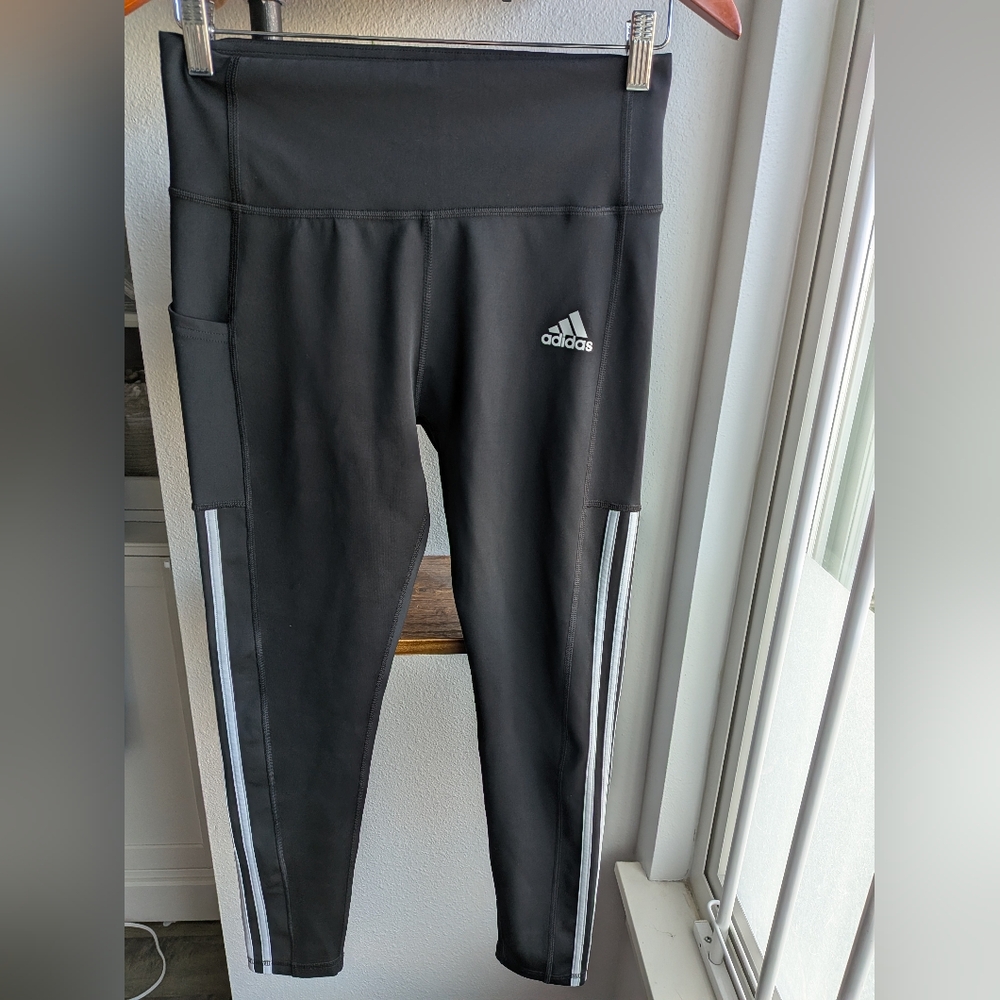 Adidas Women's Aeroready High-Rise 7/8 Leggings with Pockets